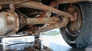 Modified 1935 Ford Model 48 Deluxe 5-Window Coupe Project Undercarriage