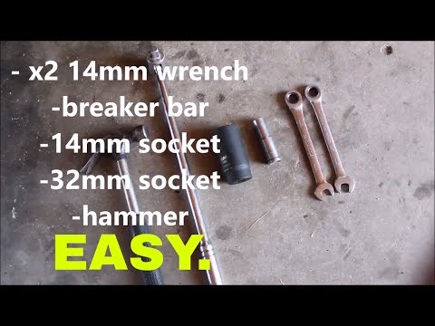 ( How to ) Replacing axle 350z & G35