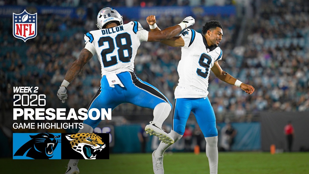 Carolina Panthers vs Jacksonville Jaguars | NFL Preseason Week 2