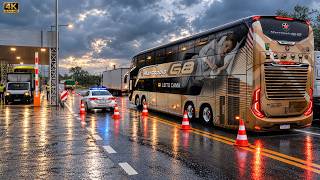 Download lagu ETS2 1.61 | Realistic BUS Driving | Marcopolo G8 DD 1800 Mercedes-Benz | POV 4K - DLSS 5 | #ets2 mp3