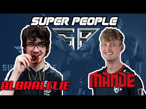 Apex Legends Pros Albralelie And Mande Plays Super People | Super people Gameplay