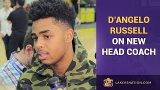 D'Angelo Russell on Luke Walton, Trade Rumors, New Commerical by Lakers Nation