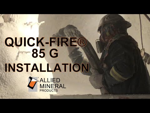QUICK-FIRE® 85 G Burner Installation | Allied Mineral Products