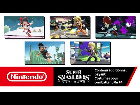 Super Smash Bros. Ultimate – Costumes pour combattant Mii #4 (Nintendo Switch)