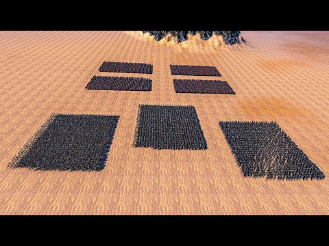 25.000 ROMANS vs 25.000 SKELETON WARRIORS - Ultimate Epic Battle Simulator UEBS