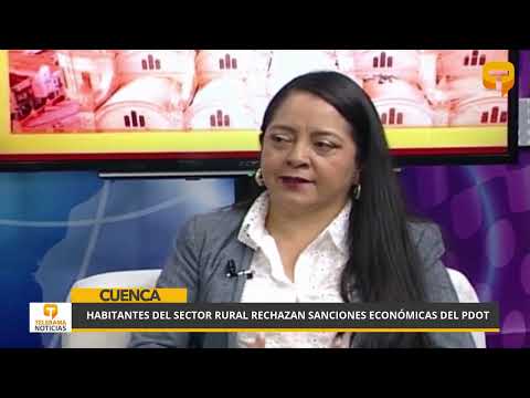 Habitantes del sector rural rechazan sanciones económicas del PDOT