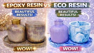 👉 Eco Resin vs Epoxy Resin ✨ Beautiful Results You Have to See!