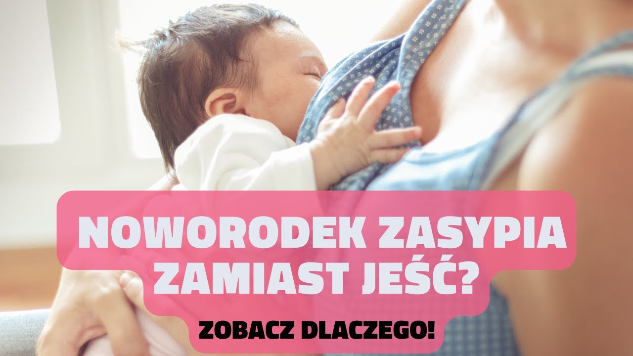 Noworodek zasypia przy piersi zamiast jeść❓ Zobacz dlaczego❗