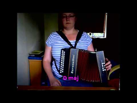 'G Scale oom pah' Beginners D/G Melodeon/Diatonic Button Accordion - Mel Biggs