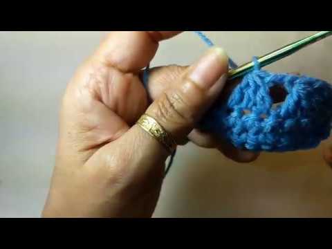 DOUBLE CROCHET 3-together (dc 3-tog) U.S method