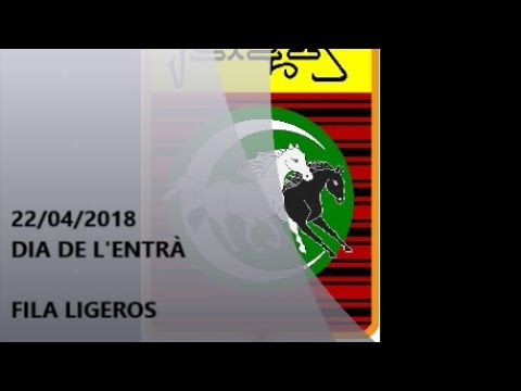 Diana i Entr&agrave; Fil&agrave; Ligeros 2018