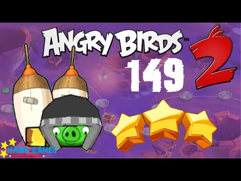 Angry Birds 2 - 3 Stars Walkthrough Level 149 [4K 60FPS]