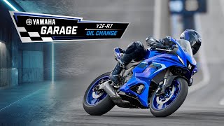 Yamaha How to Change the Oil on a Yamaha YZF-R7 | DIY Garage