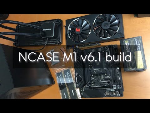 NCASE M1 v6.1 Build - Ryzen 3900X, ROG C8I, RedDragon 5600XT