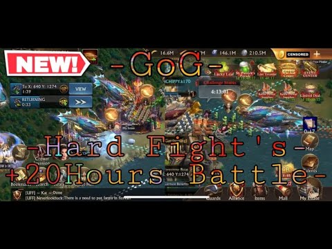 - GoG - KvK - K170 Team Scarecrow Hard Fight with K112 John D ft K314 Kitterman - +20Hours Battle -