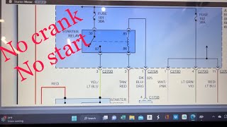2004 Ford expedition 4.6 - No crank no start.