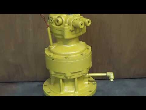 C.J. Plant Limited - JS130 Swing reduction box strip, clean and rebuild.