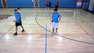 Pickleball PickleMADNESS 2014 round #2 Valenti, Kennedy vs. Pike, Fregoe