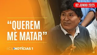 ICL NOTÍCIAS - 02/06/25 - EVO MORALES DENUNCIA TRUMP E RISCO DE MORTE EM ENTREVISTA EXCLUSIVA AO ICL