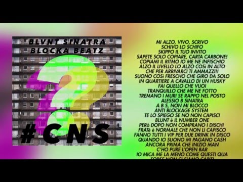 BLVNT SINATRA & BLOCKA BEATZ - #CNS (OFFICIAL LYRICS)