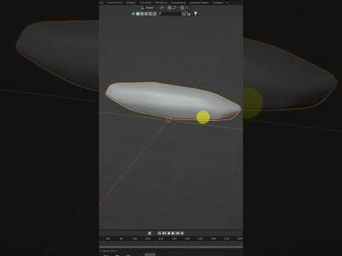 Making a Rubber in Blender #shorts #blendertutorial #3danimation