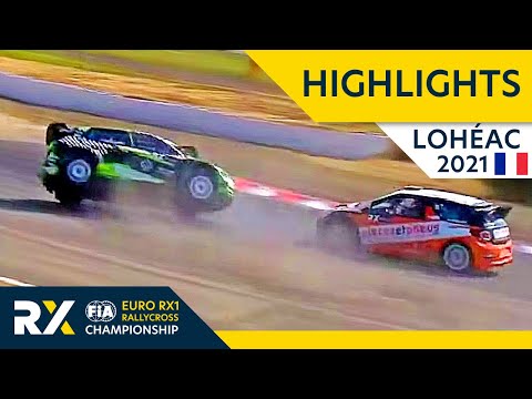 世界ラリークロス フランス（ エアロック）2021年 RX1クラスの予選ハイライト動画