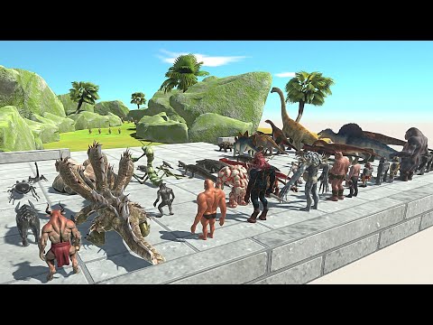 ALL AXE UNITS CHALLENGE - Animal Revolt Battle Simulator