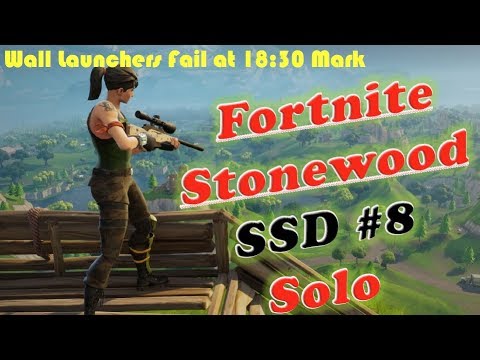 Fortnite Stonewood SSD 8 Solo Video