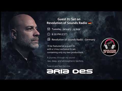 Aria Des - Revolution of Sounds Radio - Germany (Radio Show 13/01/2026)
