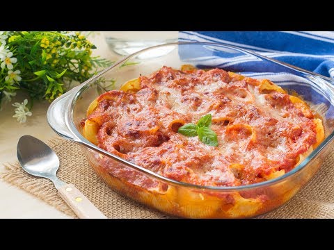 Conchiglioni Ripieni al Forno con Ricotta e Pomodoro - Ricetta Pasta al Forno Facile - 55Winston55