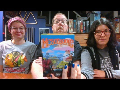 The Board Game Kaptain's review and tutorial for Mesozooic 