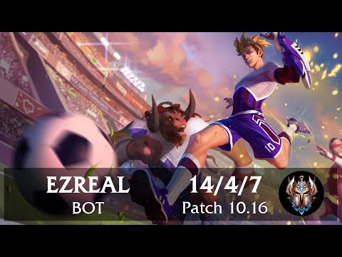 Ezreal Bot vs Ashe | Pinoy Challenger Replay Patch 10.16