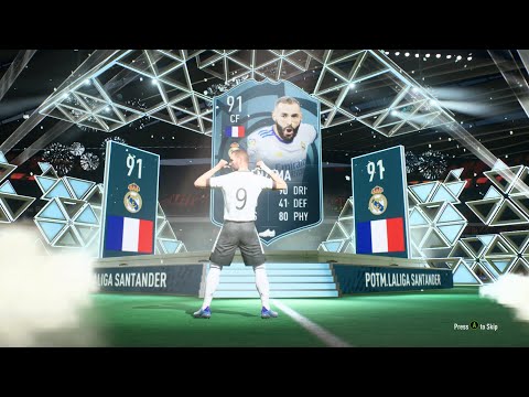Benzema POTM CHEAPEST SOLUTION! FIFA 22!