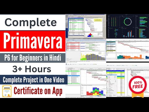 Primavera P6 Oil Gas Project Tutorial Full Planning Engineer Project