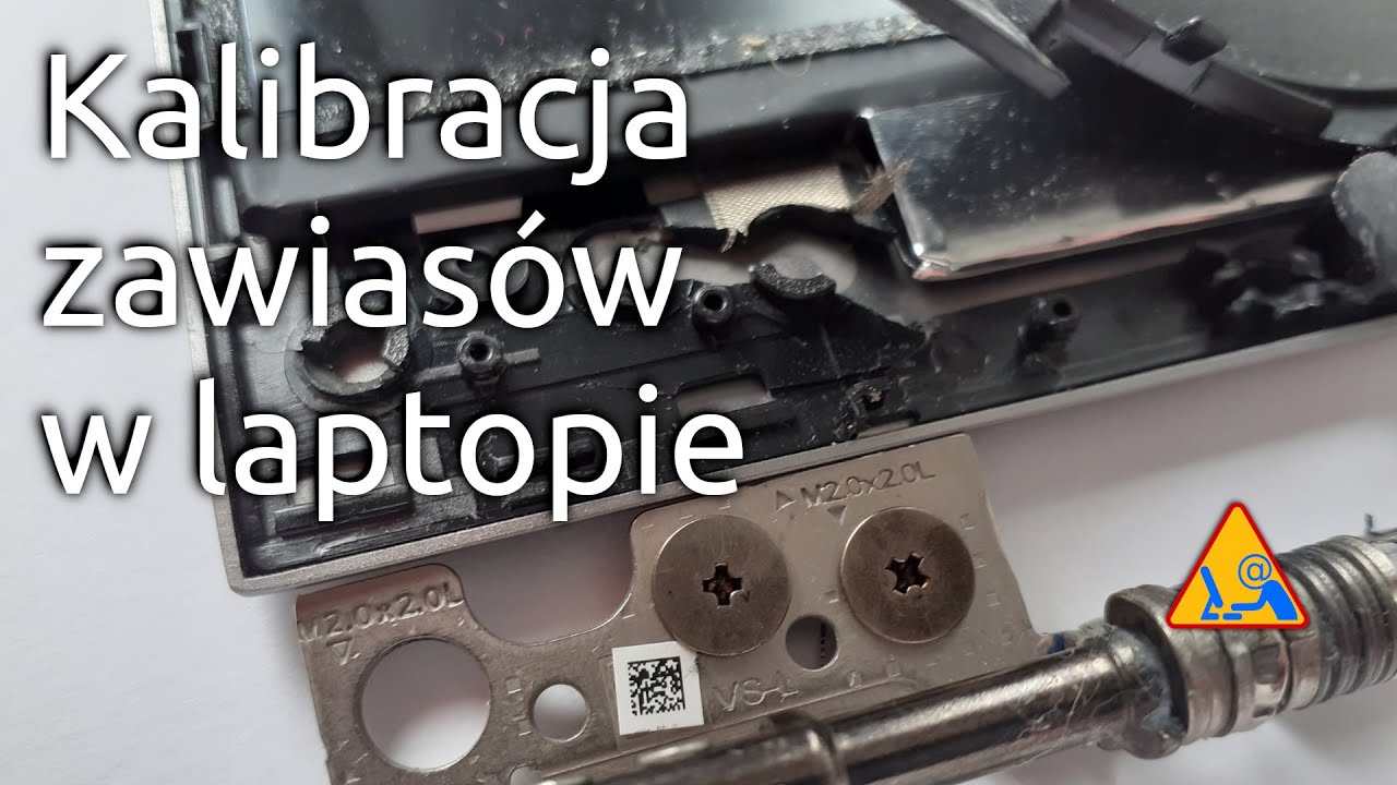 Kalibracja zawiasów w laptopie Lenovo ThinkBook 15 G2