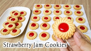 Download lagu CRISPY, FRAGRANT, MELTING, PERFECT FOR FILLING JARS FOR HOLIDAYS. DELICIOUS STRAWBERRY JAM COOKIE... mp3