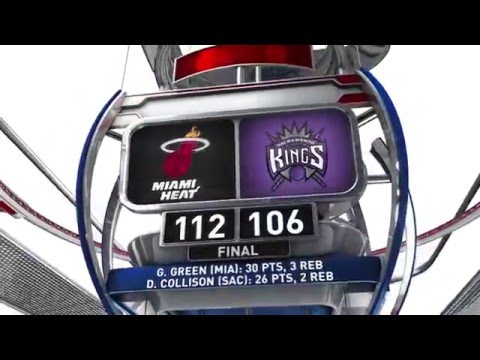 Miami Heat vs Sacramento Kings - April 1, 2016