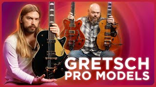 Video thumbnail for Time to Go Pro! Breaking Down the Gretsch Professional Collection Electric Guitars by Alamo Music Center