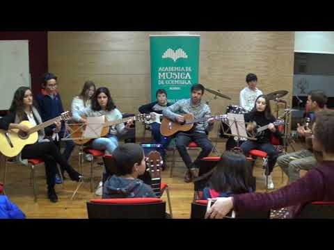 Atelier Musical Oleiros  Prof  Catarina Lopes, Rui Assunção e Alexandre Pontes A Noite Resistênci