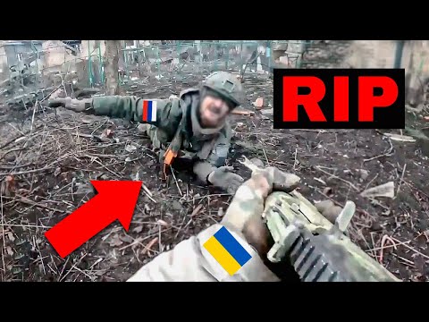Face to face against a RUSSIAN COMMANDER, but he was EXECUT3D AT CLOSE RANGE by UKRAINIANS
