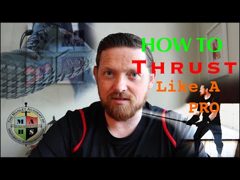 How To LUNGE Like A Pro for Sword Fighting