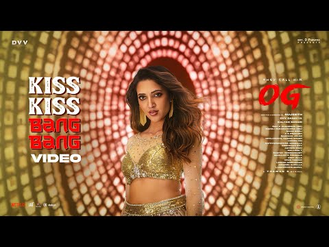 Kiss Kiss Bang Bang Video Song | They Call Him OG | Pawan Kalyan | Emraan Hashmi | Thaman S