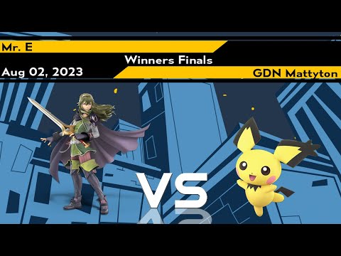 Xeno296 Winners Finals - Mr. E (Lucina) vs Mattyton (Pichu) - Smash Ultimate