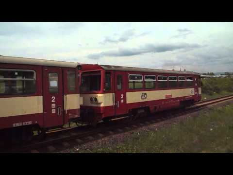 Vlak Os 17614 (ČD 814.070 + 810.054) - Jirkov, 17. 5. 2013