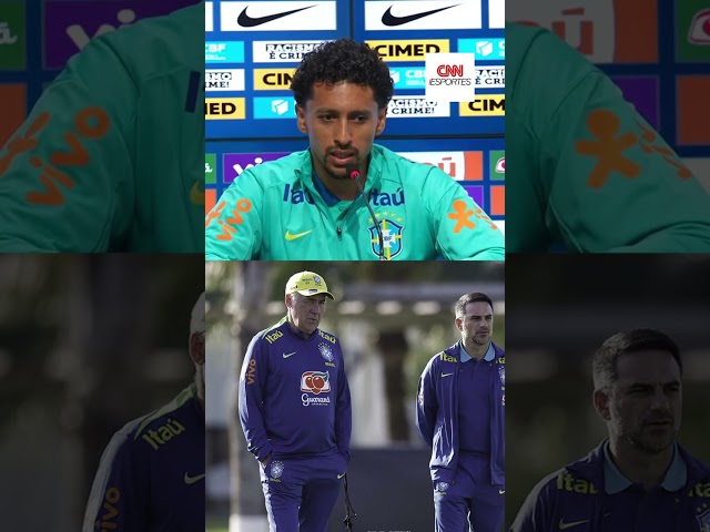 Marquinhos destaca efeito Ancelotti na Seleção Brasileira | CNN ESPORTES