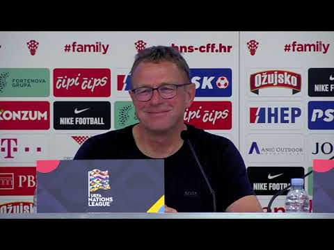 Ralf Rangnick | Croatia 0-3 Austria | Post-Match Press Conference | Nations League