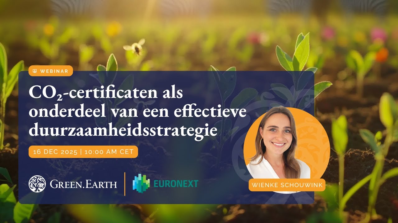 CO₂-certificaten als onderdeel van een effectieve duurzaamheidsstrategie