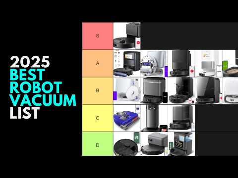 Robot Vacuum Tier List 2025 — The Winners, Losers & Overhyped
