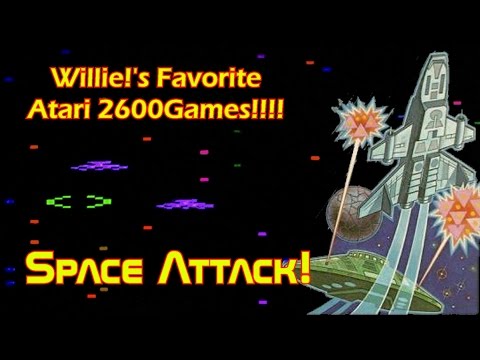Favorite Atari 2600 Games of Willie! - Space Attack!