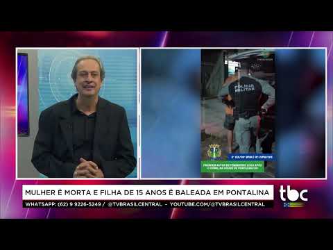 Segurança Máxima |13-10-26| Mulher é morta e Filha de 15 anos e baleada em Pontalina